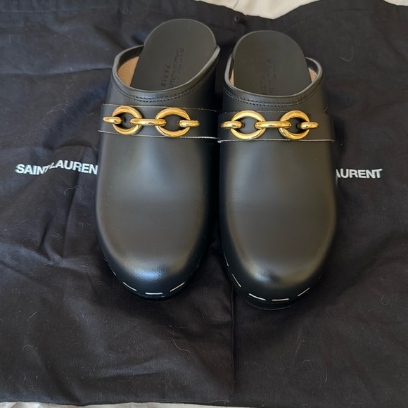 *SOLD*NWOT Saint Laurent Maillon clogs - Picture 1 of 8